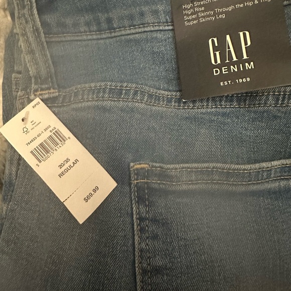 GAP High Rise Destructed Jeggings - 20/35 - Picture 8 of 8